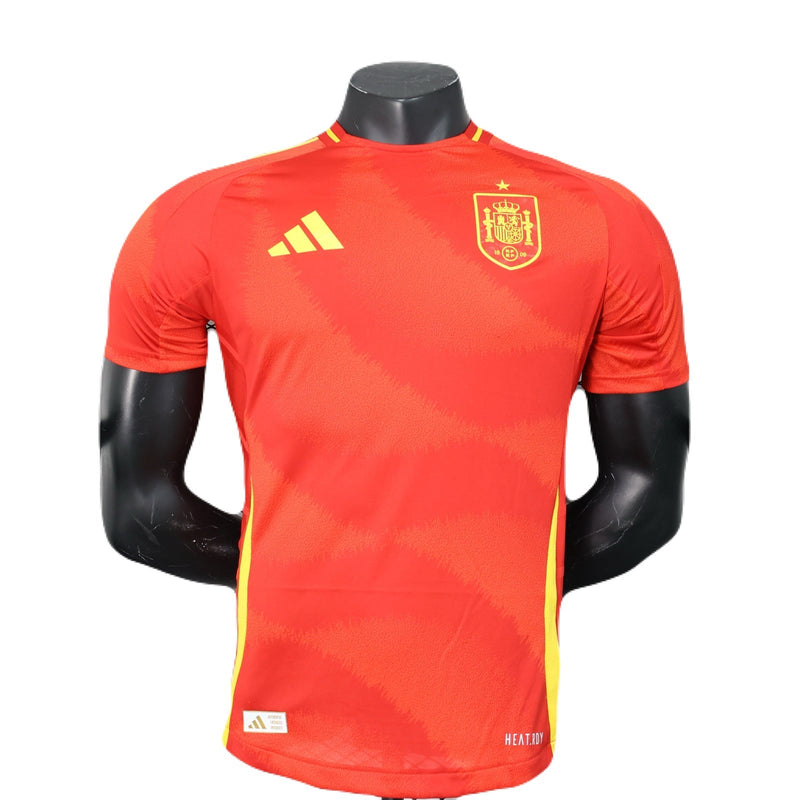 CAMISETA ESPAÑA I EURO 2024 HOMBRE (VERSIÓN JUGADOR) - TIENDA DEL JUGADOR