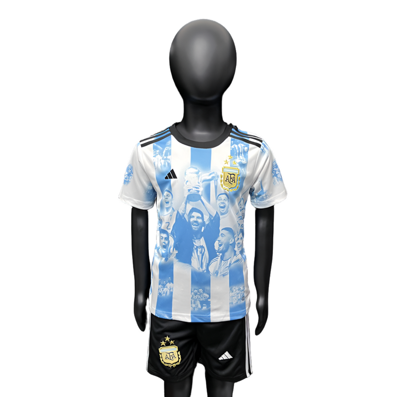 ARGENTINA EDICIÓN COMEMORATIVA I 23/24 CONJUNTO INFANTIL - TIENDA DEL JUGADOR