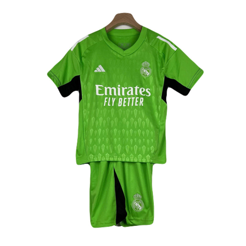 REAL MADRID PORTERO I 23/24 CONJUNTO INFANTIL - TIENDA DEL JUGADOR