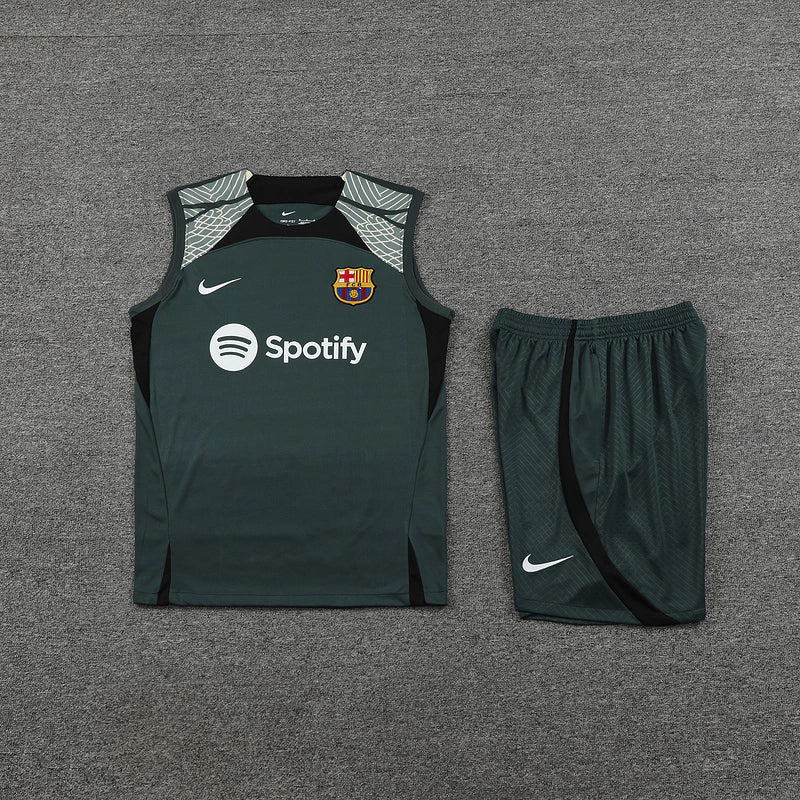 BARCELONA CONJUNTO SIN MANGAS ENTRENAMIENTO 23/24 HOMBRE - TIENDA DEL JUGADOR