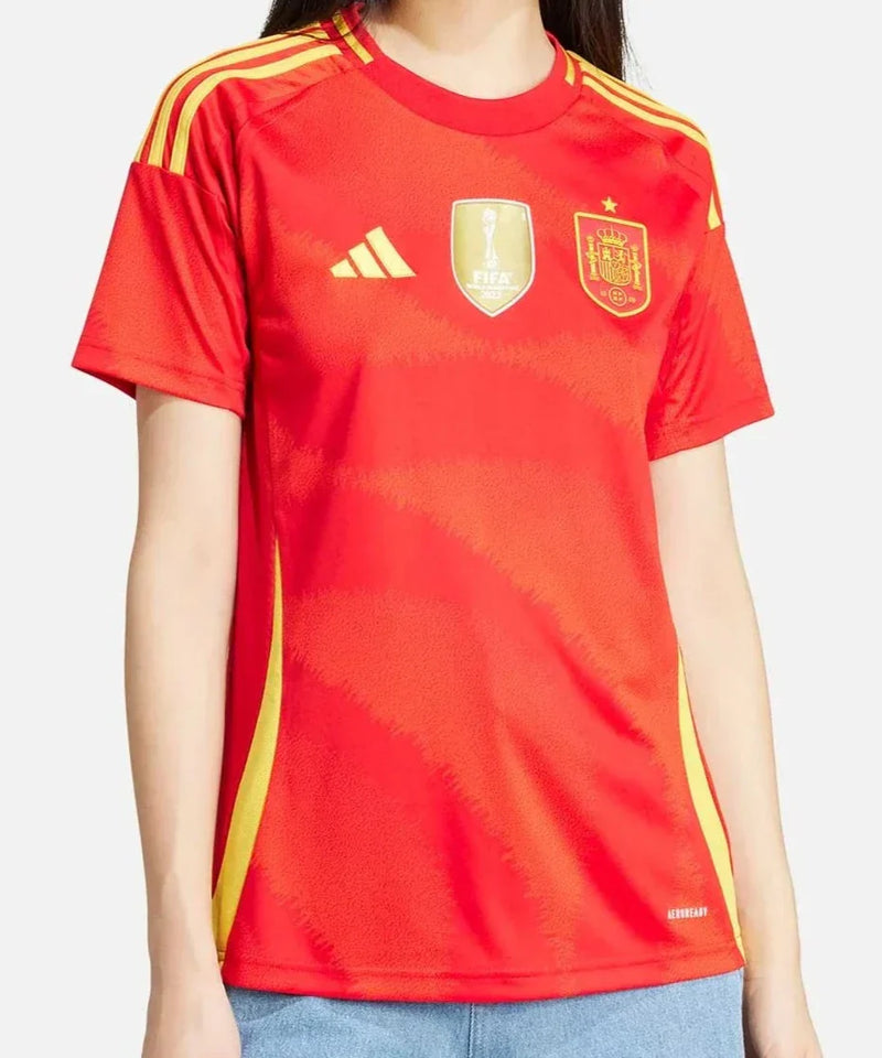 CAMISETA ESPAÑA I EURO 2024 MUJER - TIENDA DEL JUGADOR