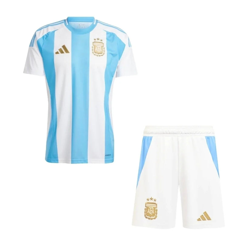 CAMISETA ARGENTINA COPA AMÉRICA 2024 CONJUNTO INFANTIL - TIENDA DEL JUGADOR