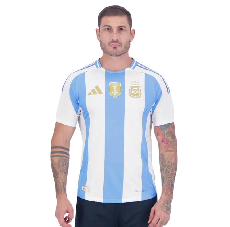 CAMISETA ARGENTINA I COPA AMÉRICA 2024 HOMBRE (VERSIÓN JUGADOR) - TIENDA DEL JUGADOR