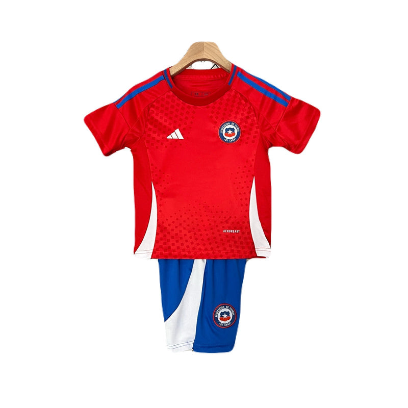 CAMISETA CHILE I COPA AMÉRICA 2024 CONJUNTO INFANTIL - TIENDA DEL JUGADOR