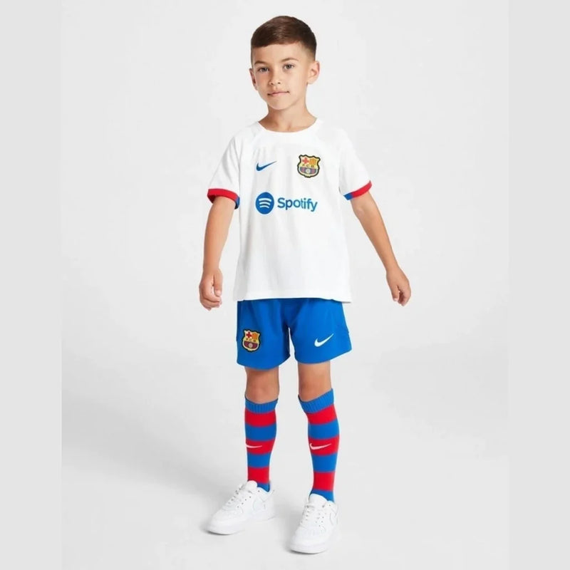 BARCELONA II 23/24 CONJUNTO INFANTIL - TIENDA DEL JUGADOR