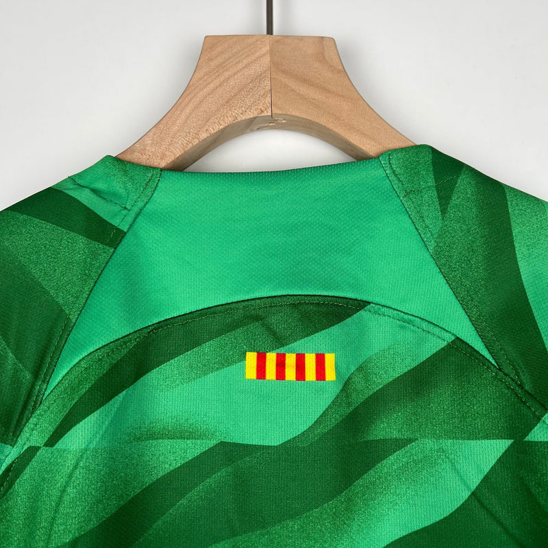 BARCELONA PORTERO I 23/24 CONJUNTO INFANTIL - TIENDA DEL JUGADOR