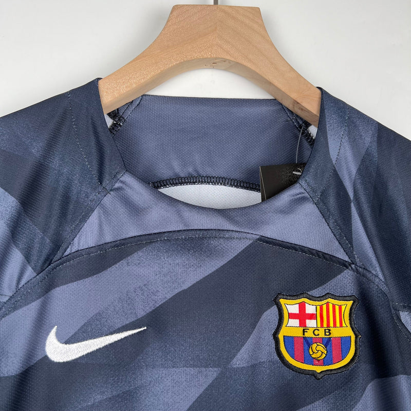 BARCELONA PORTERO II 23/24 CONJUNTO INFANTIL - TIENDA DEL JUGADOR