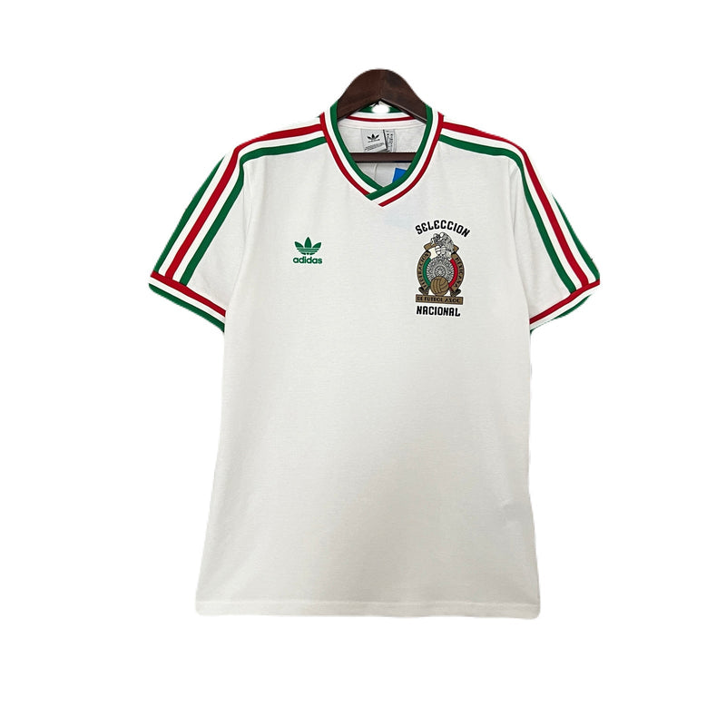 CAMISETA MEXICO EDICIÓN LIMITADA BLANCA HOMBRE (RETRO) - TIENDA DEL JUGADOR