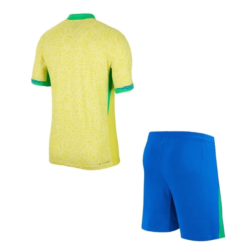 CAMISETA BRASIL I COPA AMÉRICA 2024 CONJUNTO INFANTIL - TIENDA DEL JUGADOR