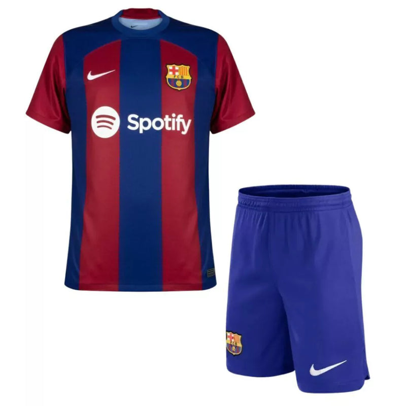 BARCELONA I 23/24 CONJUNTO INFANTIL - TIENDA DEL JUGADOR