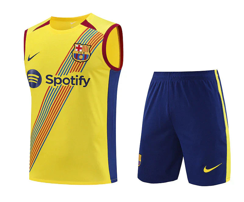 BARCELONA CONJUNTO SIN MANGAS ENTRENAMIENTO 23/24 HOMBRE - TIENDA DEL JUGADOR