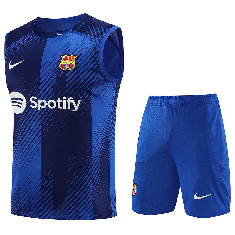 BARCELONA CONJUNTO SIN MANGAS ENTRENAMIENTO 23/24 HOMBRE - TIENDA DEL JUGADOR