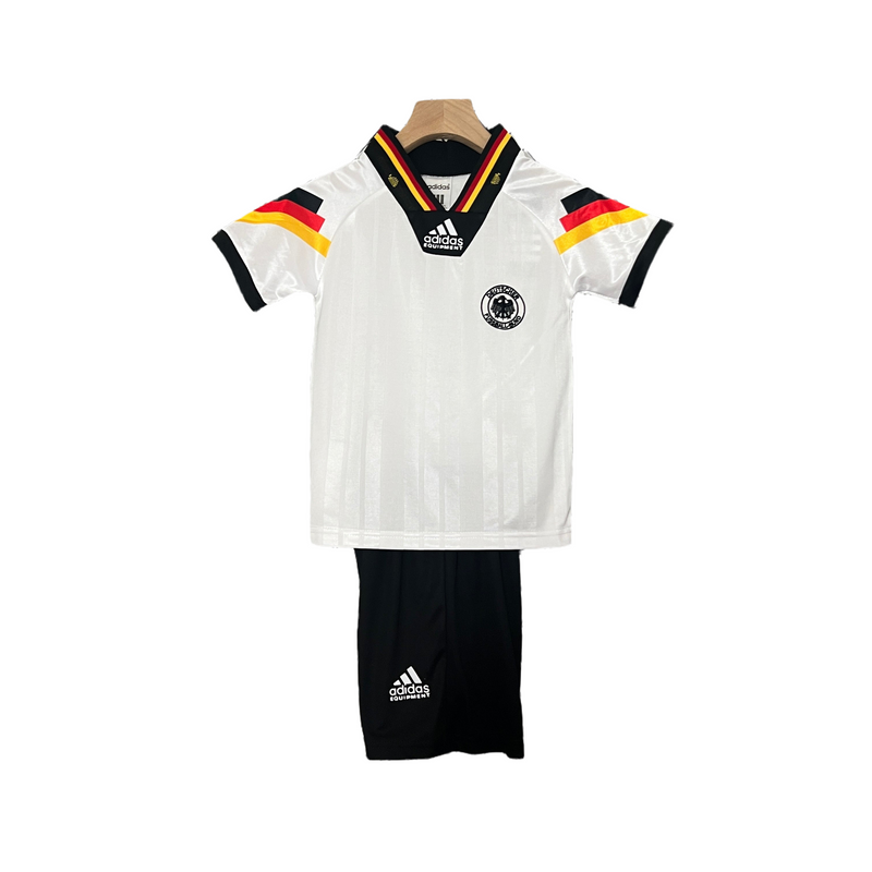 CAMISETA ALEMANIA I 1992 CONJUNTO INFANTIL (RETRO) - TIENDA DEL JUGADOR