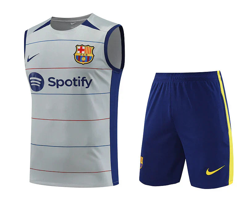 BARCELONA CONJUNTO SIN MANGAS ENTRENAMIENTO 23/24 HOMBRE - TIENDA DEL JUGADOR