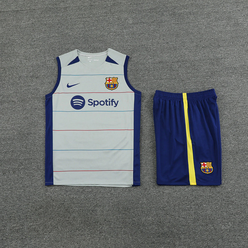 BARCELONA CONJUNTO SIN MANGAS ENTRENAMIENTO 23/24 HOMBRE - TIENDA DEL JUGADOR