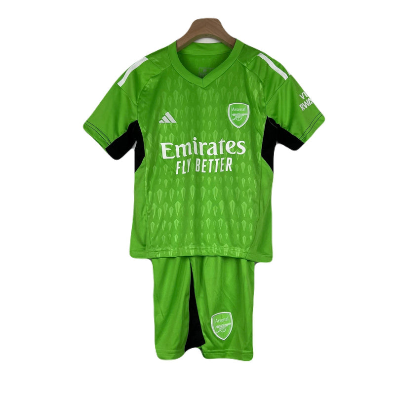 ARSENAL PORTERO II 23/24 CONJUNTO INFANTIL - TIENDA DEL JUGADOR