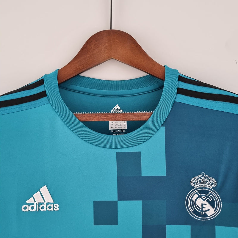 CAMISETA REAL MADRID III 17/18 HOMBRE (RETRO) MANGA LARGA