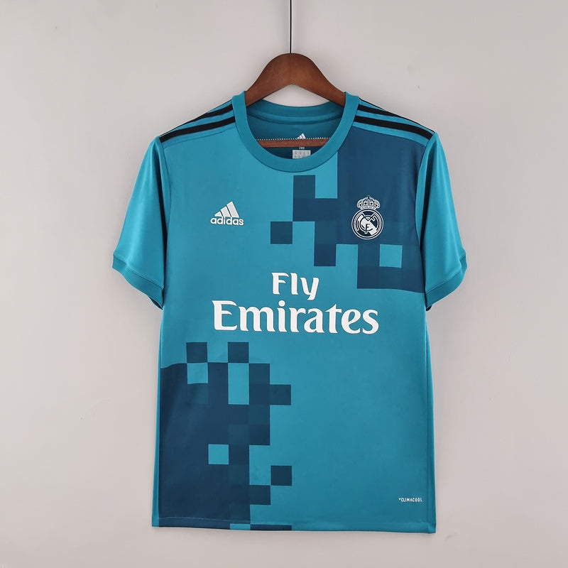 CAMISETA REAL MADRID III 17/18 HOMBRE (RETRO)